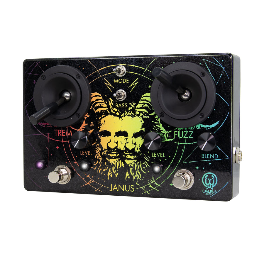 Janus Fuzz/Tremolo with Joystick Control Anniversary Edition Rainbow