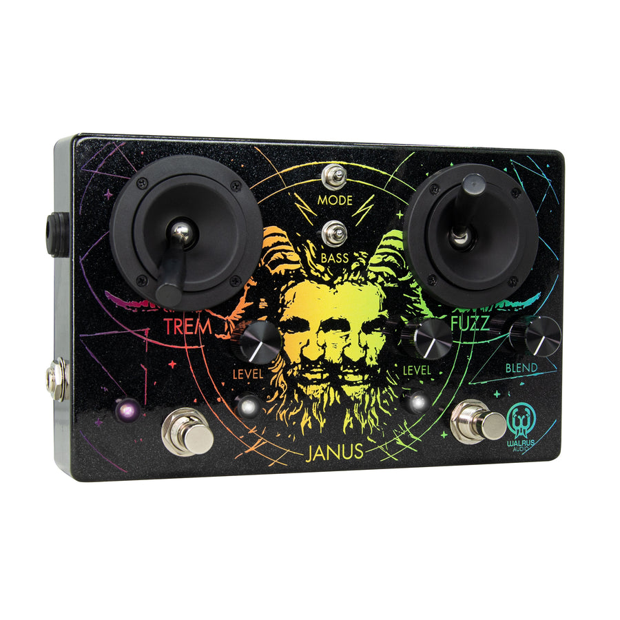 Janus Fuzz/Tremolo with Joystick Control Anniversary Edition Rainbow