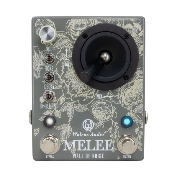 Walrus Audio Melee ディストーションとリバーブ WALRUS AUDIO Melee: Wall of Noise コンパクトエフェクター