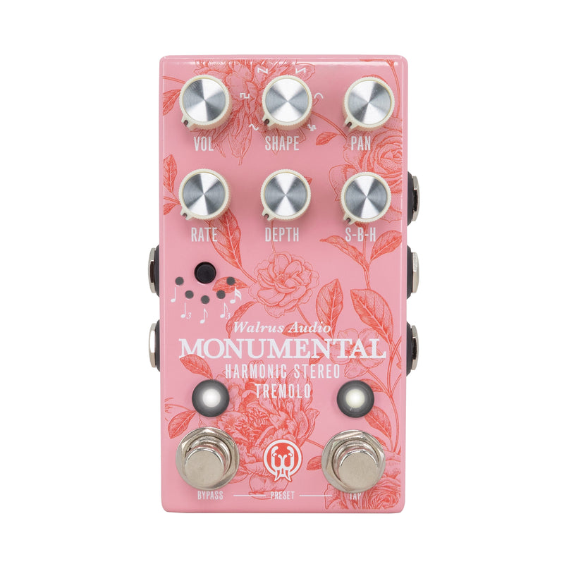 Monumental Harmonic Stereo Tremolo, Black Friday 2024 Floral Series - BLEMISHED