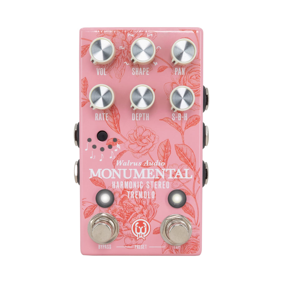 Monumental Harmonic Stereo Tremolo, Black Friday 2024 Floral Series - BLEMISHED