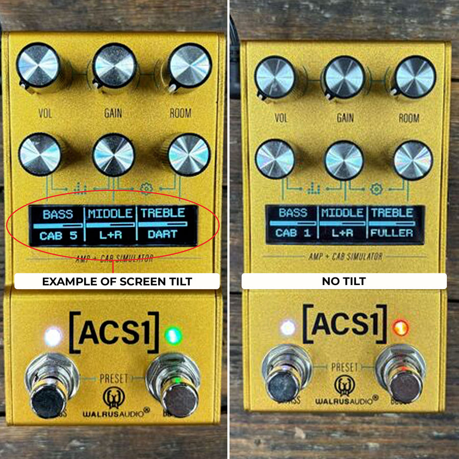 Mako Series MKII: ACS1 Amp + Cab Simulator - MINOR SCREEN ISSUE