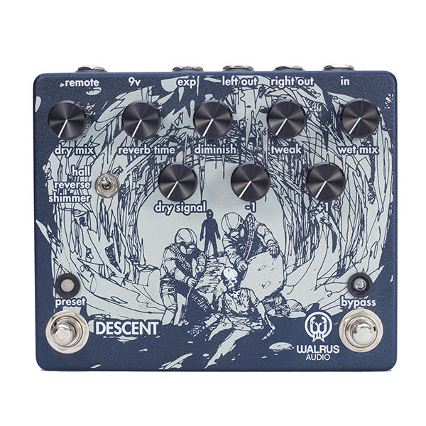 WALRUS AUDIO DESCENT リバーブエフェクター Descent Reverb/Octave Machine