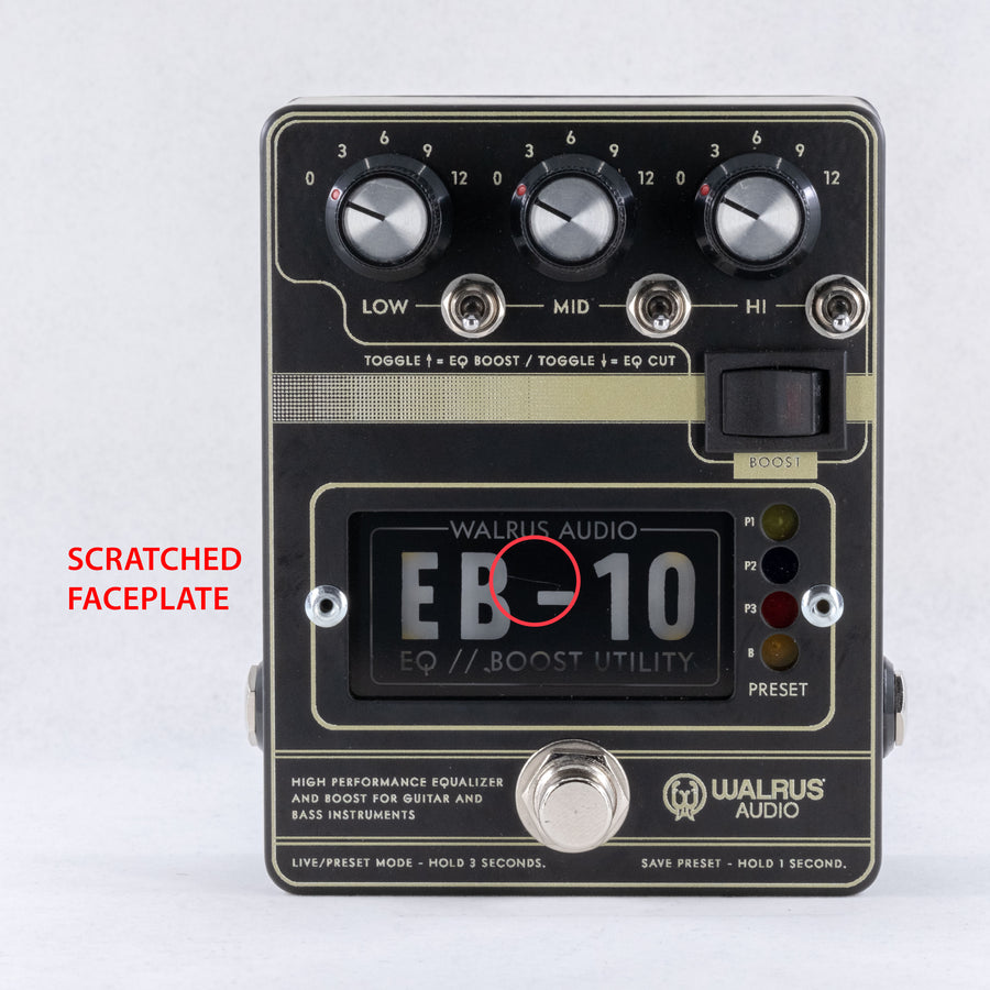 EB-10 Preamp // EQ // Boost - BLEMISHED