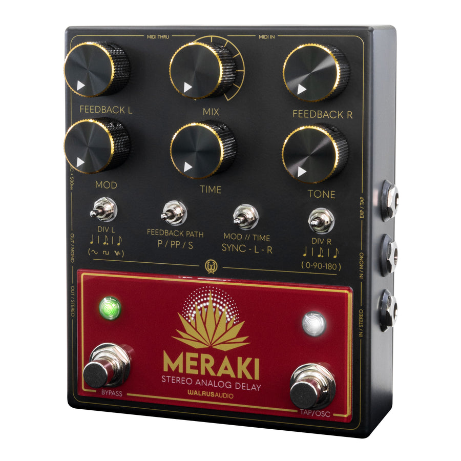 Meraki Stereo Analog Dual Delay