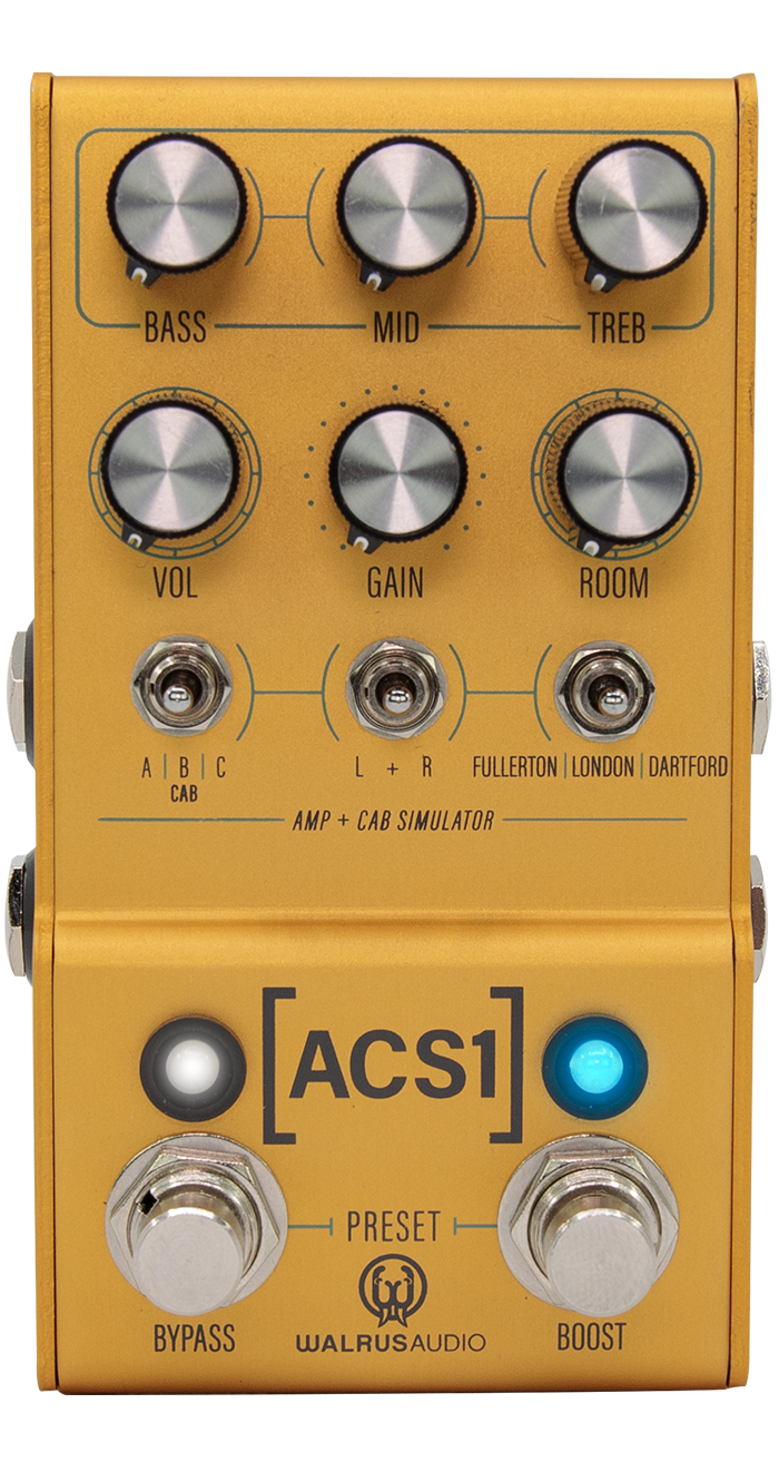ギター Walrus Audio ACS1 MAKO Series: ACS1 Amp + Cab Simulator