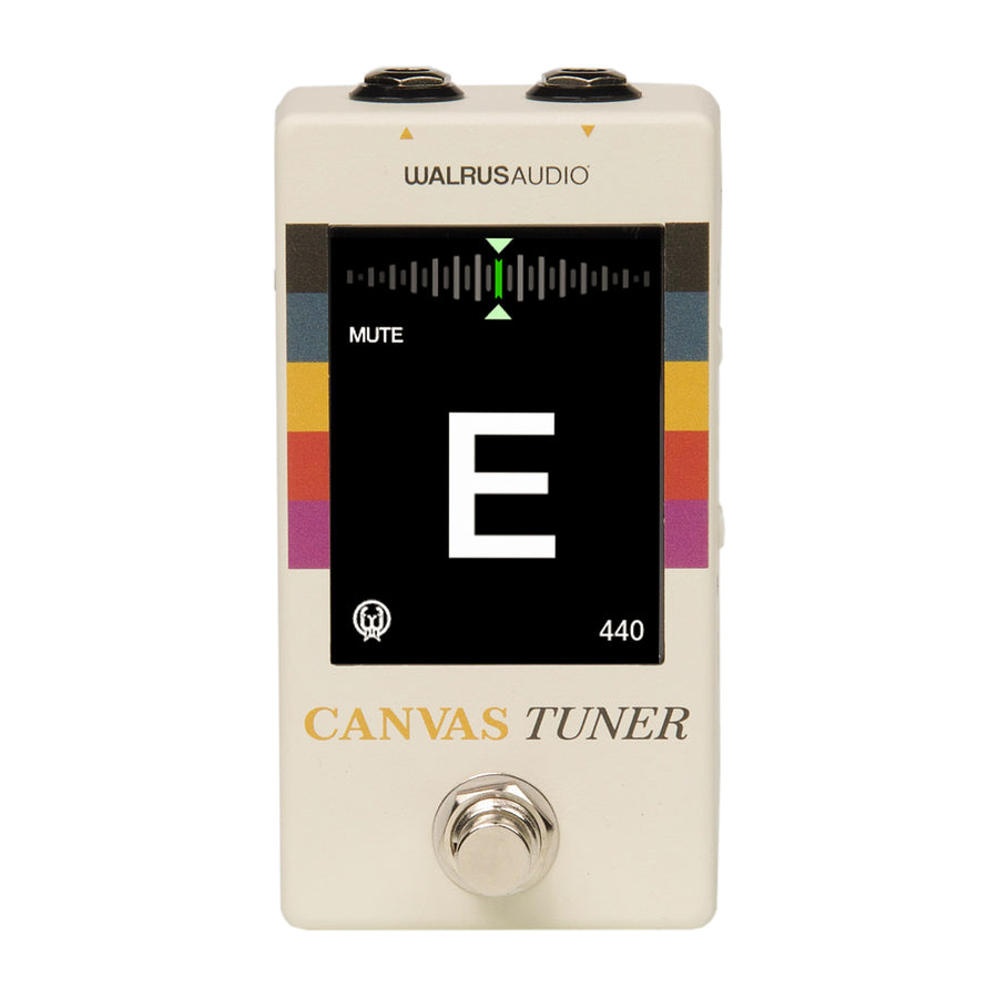 bass guitar tuner pedal Walrus Audio Canvas Pedal Tuner