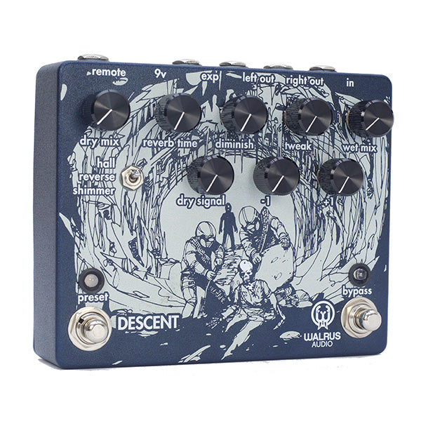 Descent Reverb/Octave Machine - BLEMISHED