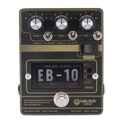 ギター Walrus Audio EB-10 Preamp EQ WAL-EB10#B EB10_cutout_BLACK_front_650_me