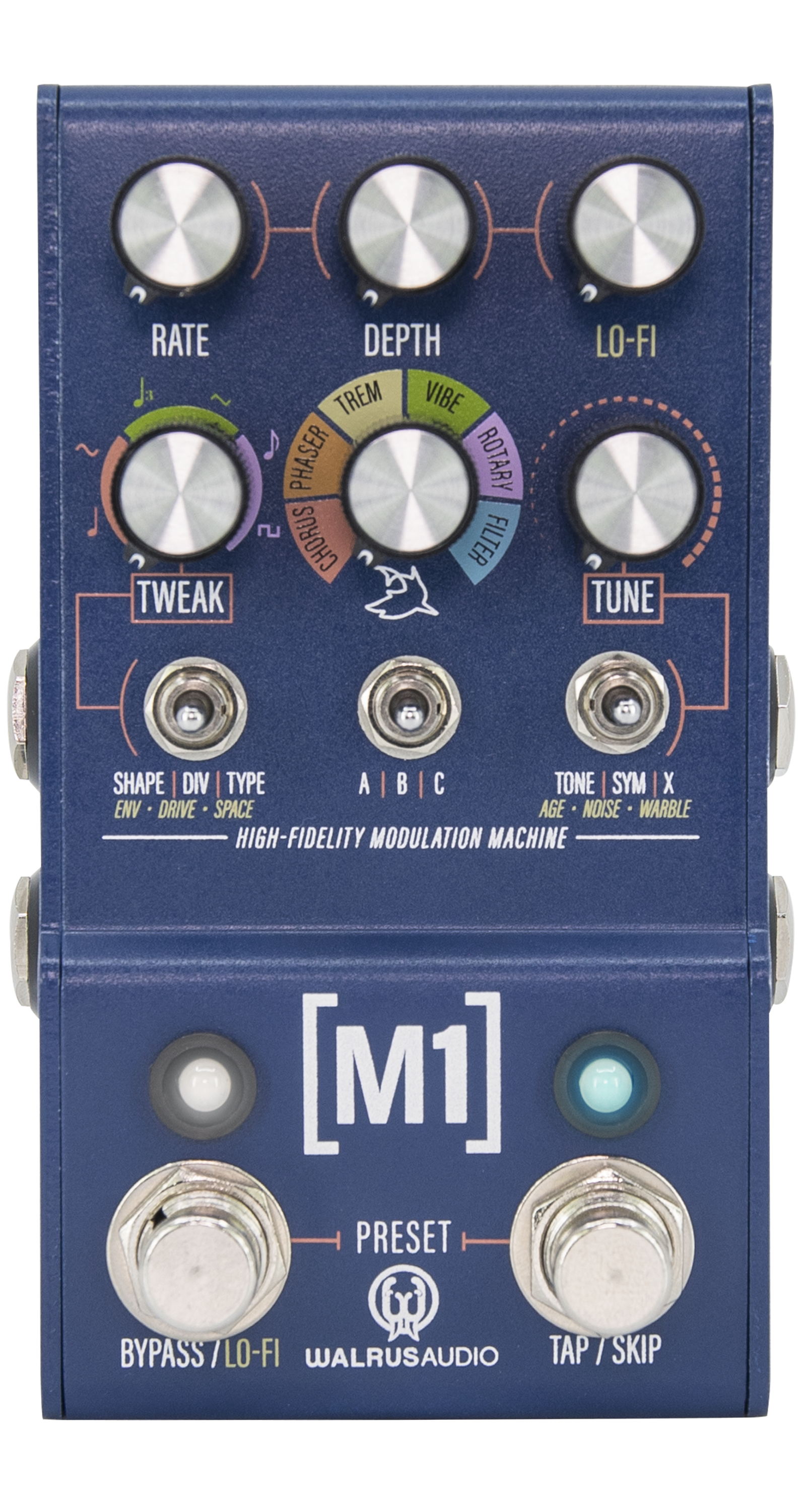 Walrus Audio MAKO M1 ギターエフェクター MAKO Series: M1 High-Fidelity Modulation Machine