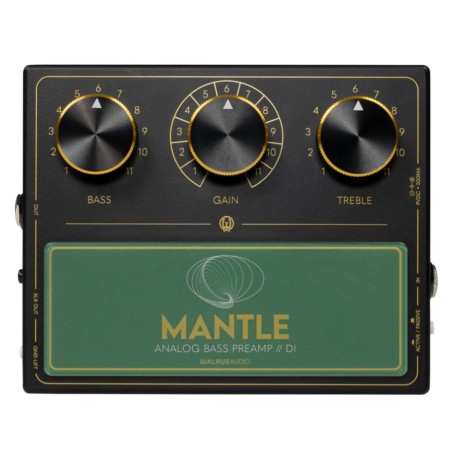 analog preamp pedal Mantle Analog Bass Preamp // D.I