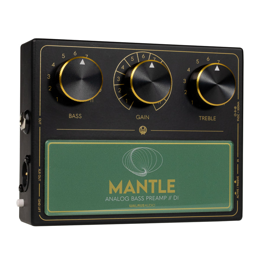 bass preamp di pedal Walrus Audio Mantle Bass Pre-Amp & DI