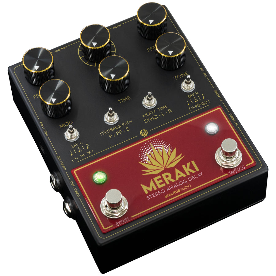 meraki delay pedal Deep Six Compressor Stomp Box
