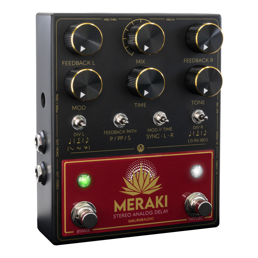 stereo delay pedal Deep Six Compressor Stomp Box