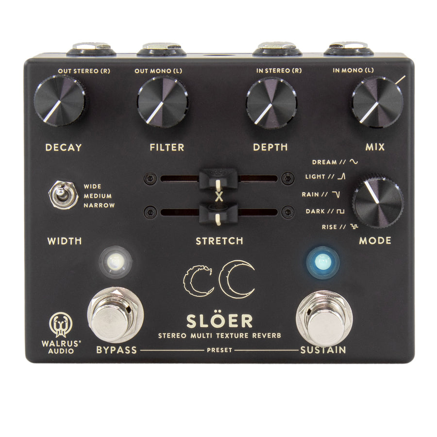Slöer Stereo Ambient Reverb - BLEMISHED