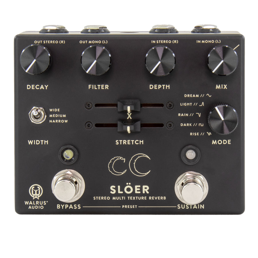 【美品・使用時間短】SLO Multi Texture Reverb Amazon.com: Walrus Audio Slö Multi Texture Reverb : Musical