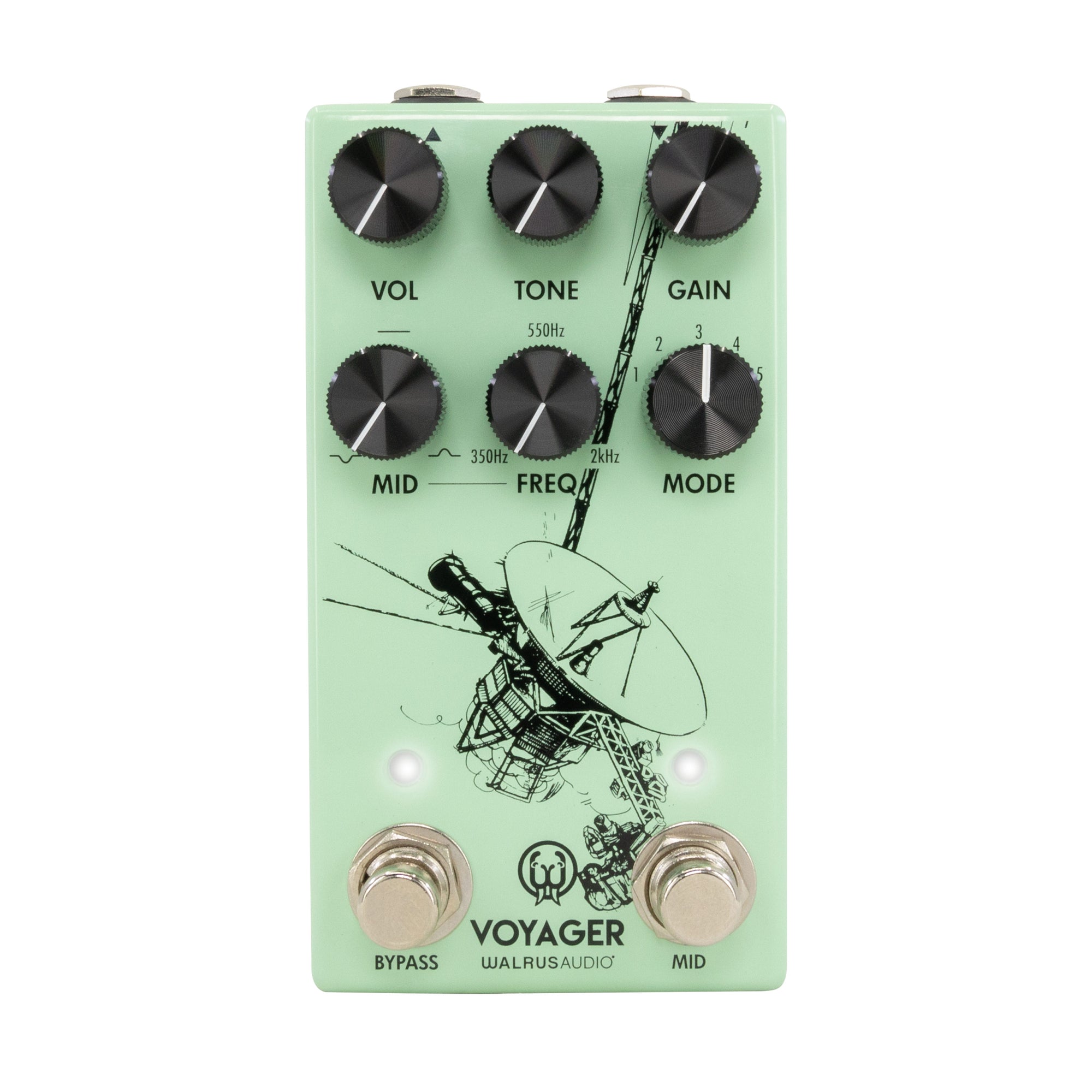 Walrus Audio Voyager MKII Preamp Overdrive Pedal