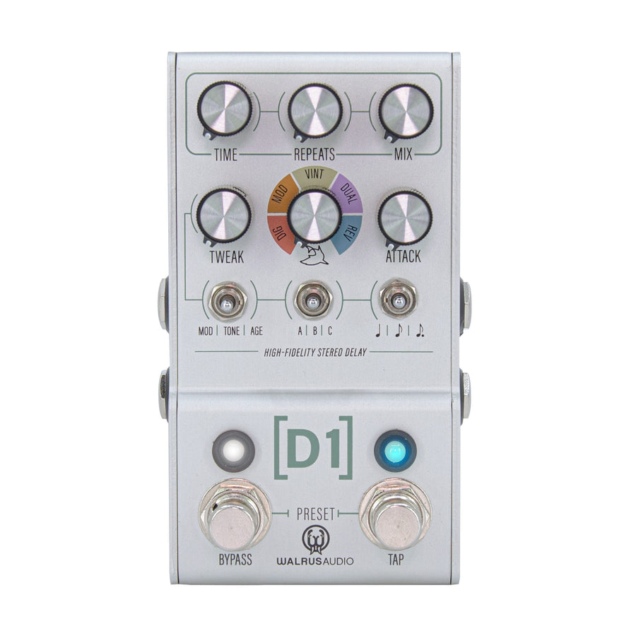 dotted 8th note delay pedal MAKO Series: D1 High-Fidelity Delay